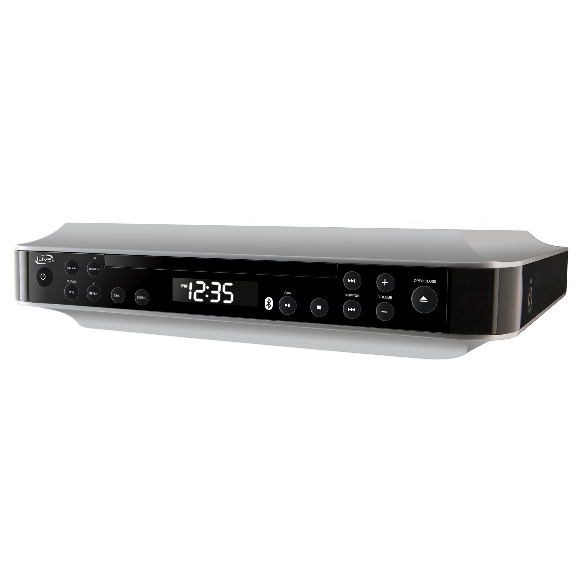 iLive Under Cabinet CD Bluetooth Music System with FM ...