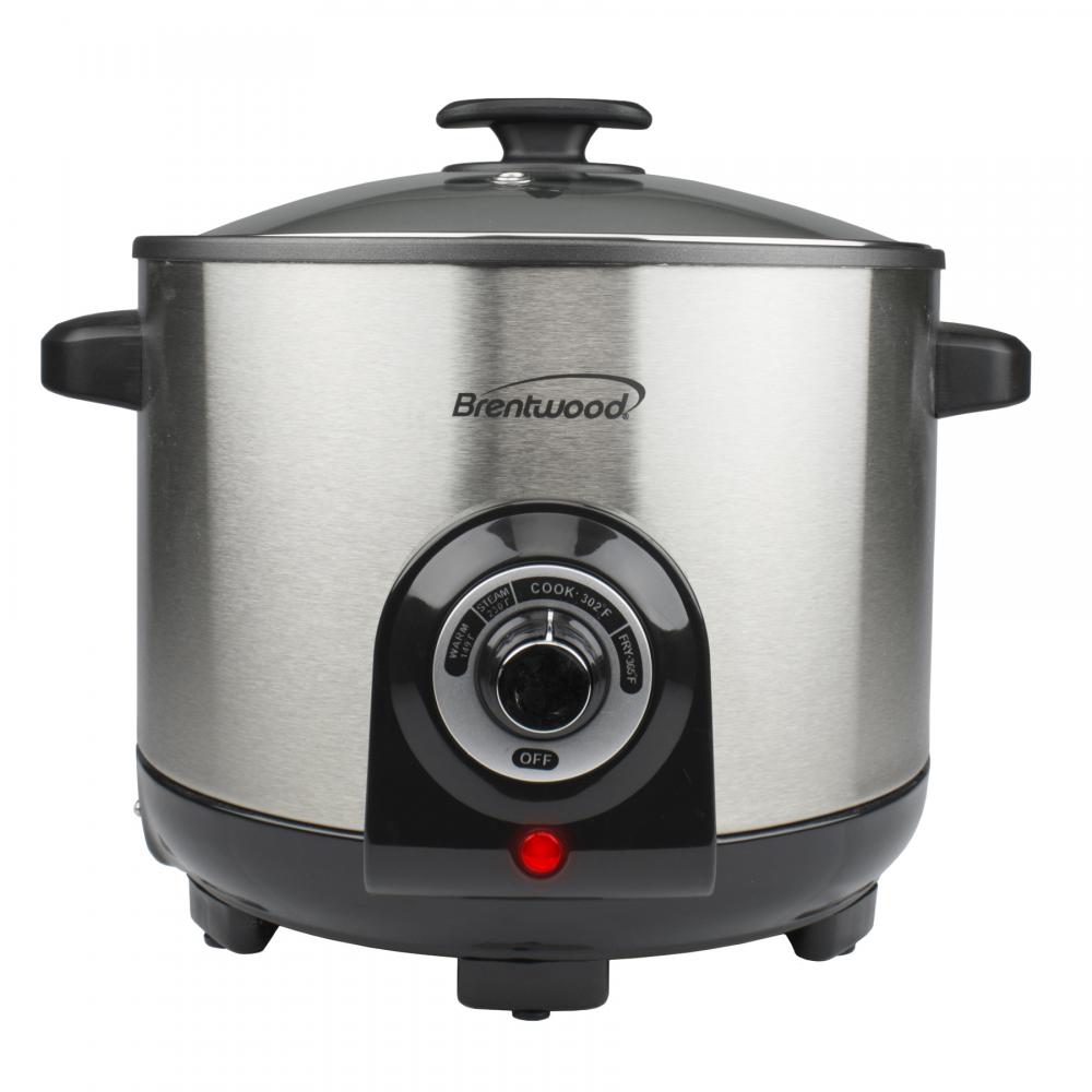 Brentwood DF706 Electric Deep Fryer & Multi Cooker, 5.2 Quart, Stainless Steel 812330023365 eBay