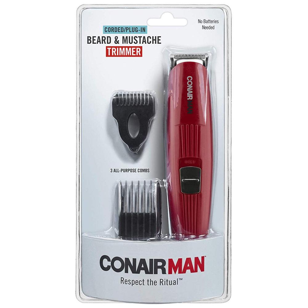 ConairMAN GMT8NCS Corded Beard & Mustache Trimmer eBay